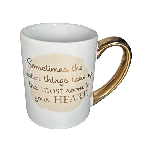 Disney Parks Winnie The Pooh & Piglet Coffee Mug with Gold Handle - Picture 2 of 2